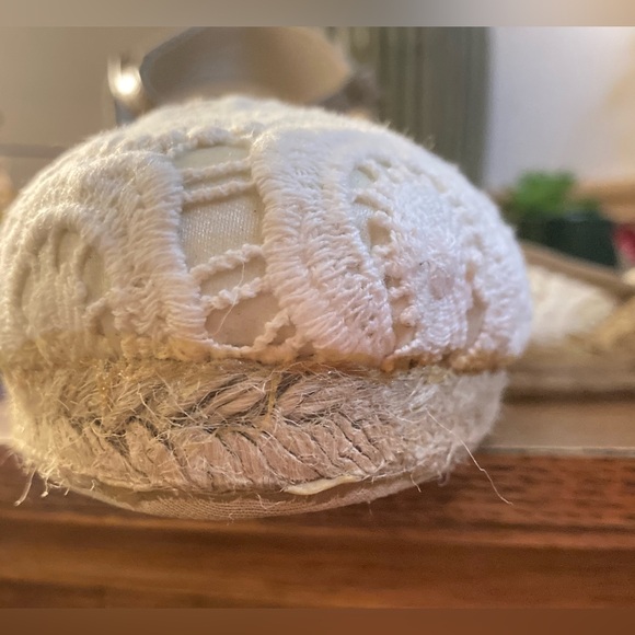 Knit cream size 10 wide wedge sandal see details - Picture 5 of 9